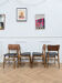 4 chaises en teck scandinaves