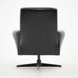 1970's Swivel Armchair, Czechoslovakia