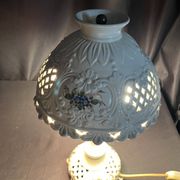 Bassano Italy 20th century earthenware table lamp