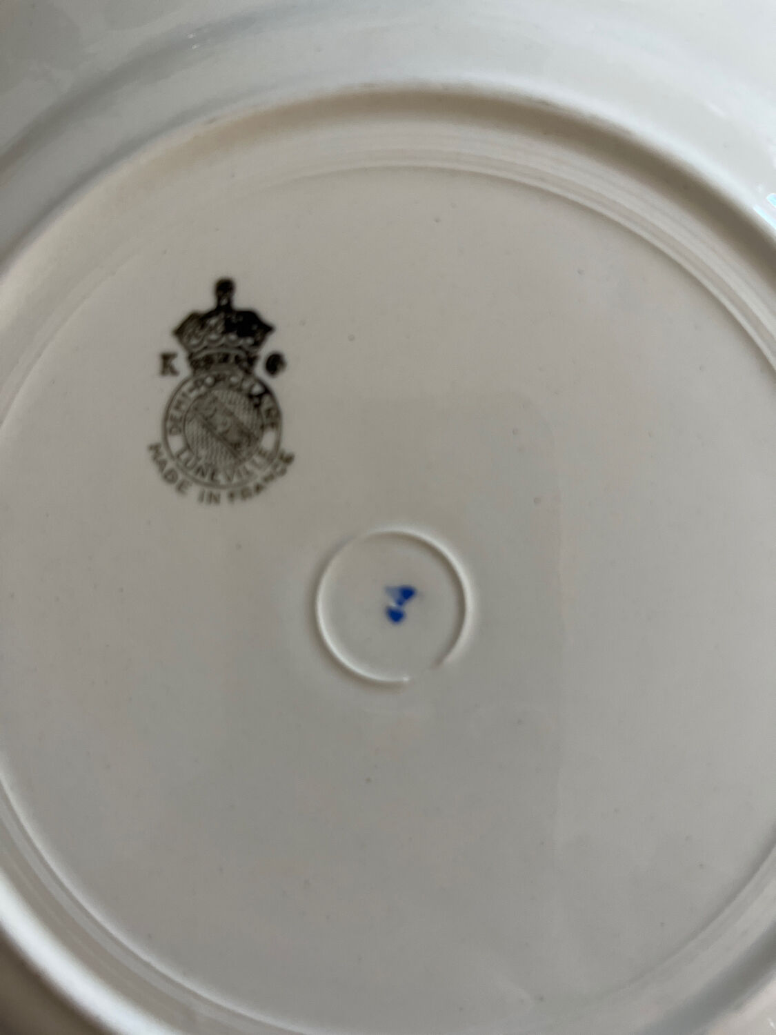 Luneville plate service