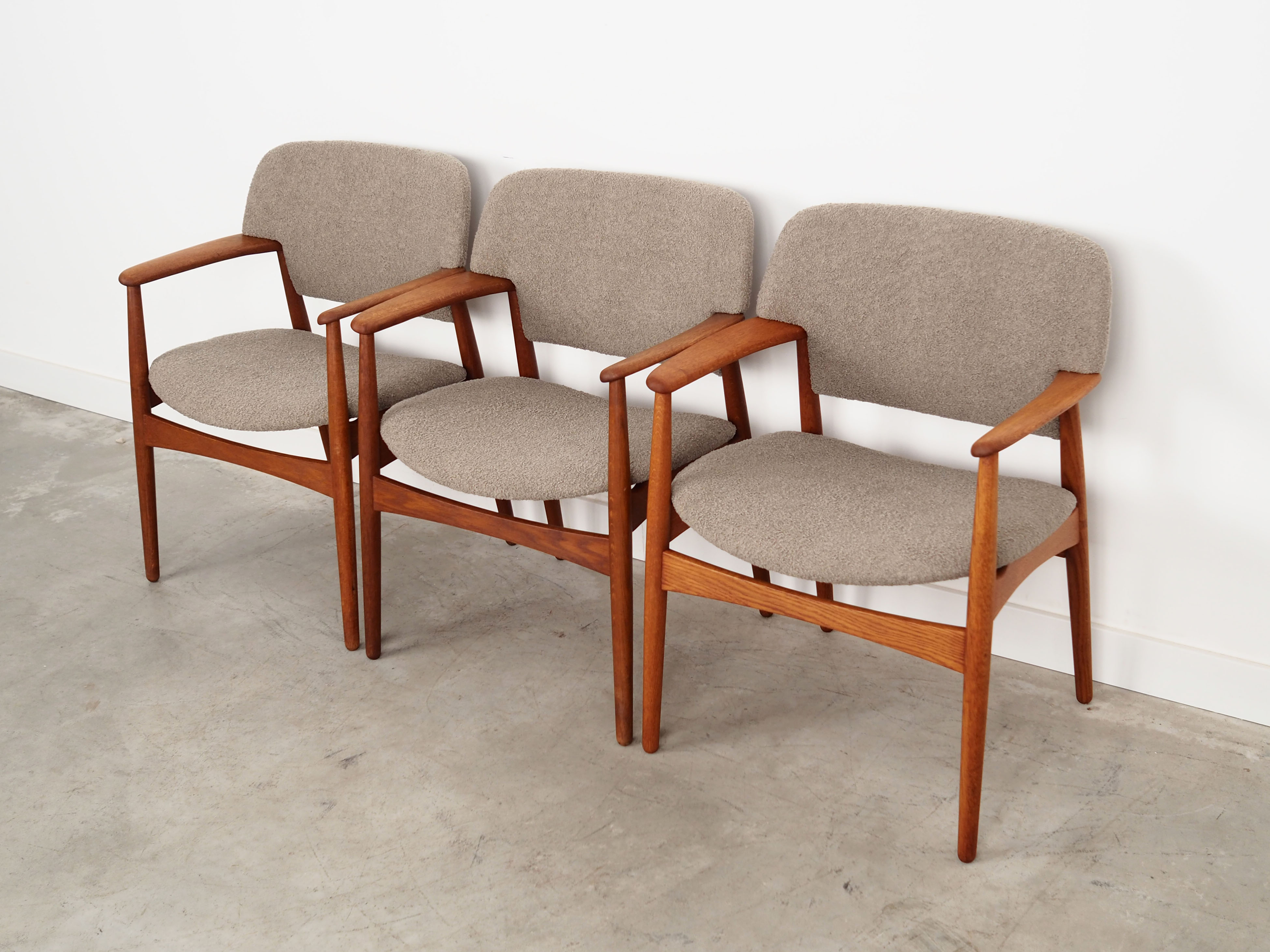 Oak armchair, Danish design, 1960s, designer: Ejner Larsen & Aksel Bender Madsen, production: Fritz