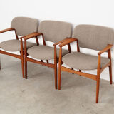 Oak armchair, Danish design, 1960s, designer: Ejner Larsen & Aksel Bender Madsen, production: Fritz