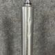 Lamp base in brushed metal and silver metal from the 1930s-1940s