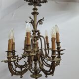 Bronze chandelier