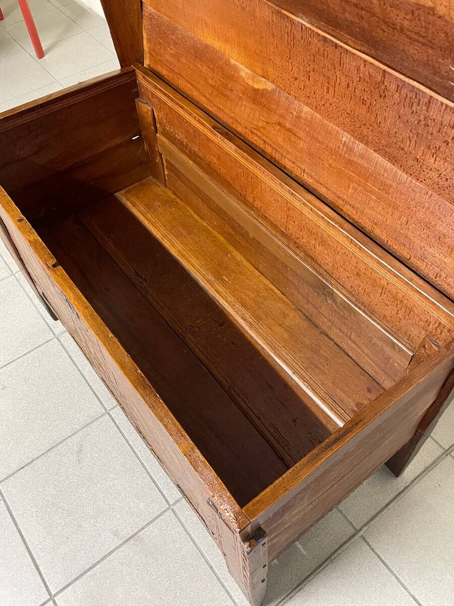 Antique beech chest of drawers, 19th century