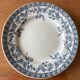 6 antique flat plates in Saint-Amand earthenware (Nord)
