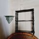 Lot of 2 old shelves
