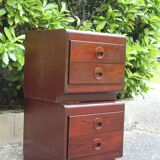 Pair of Scandinavian bedside tables