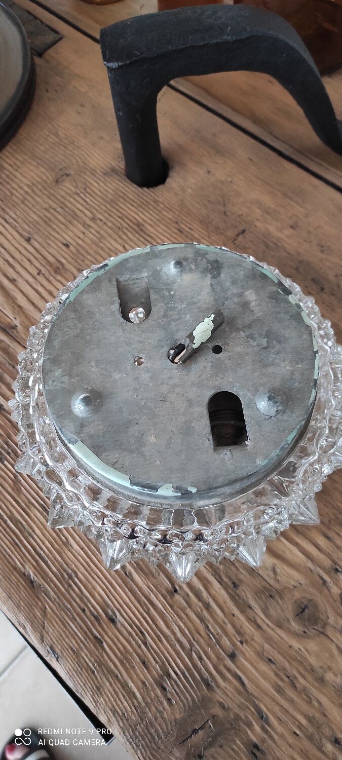 Vintage Glass Ceiling Light