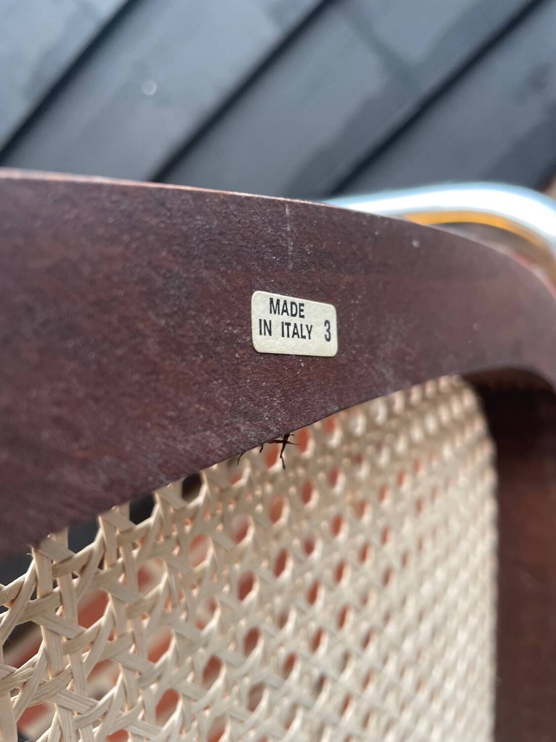 Chaise Cesca modèle b32 de Marcel Breuer