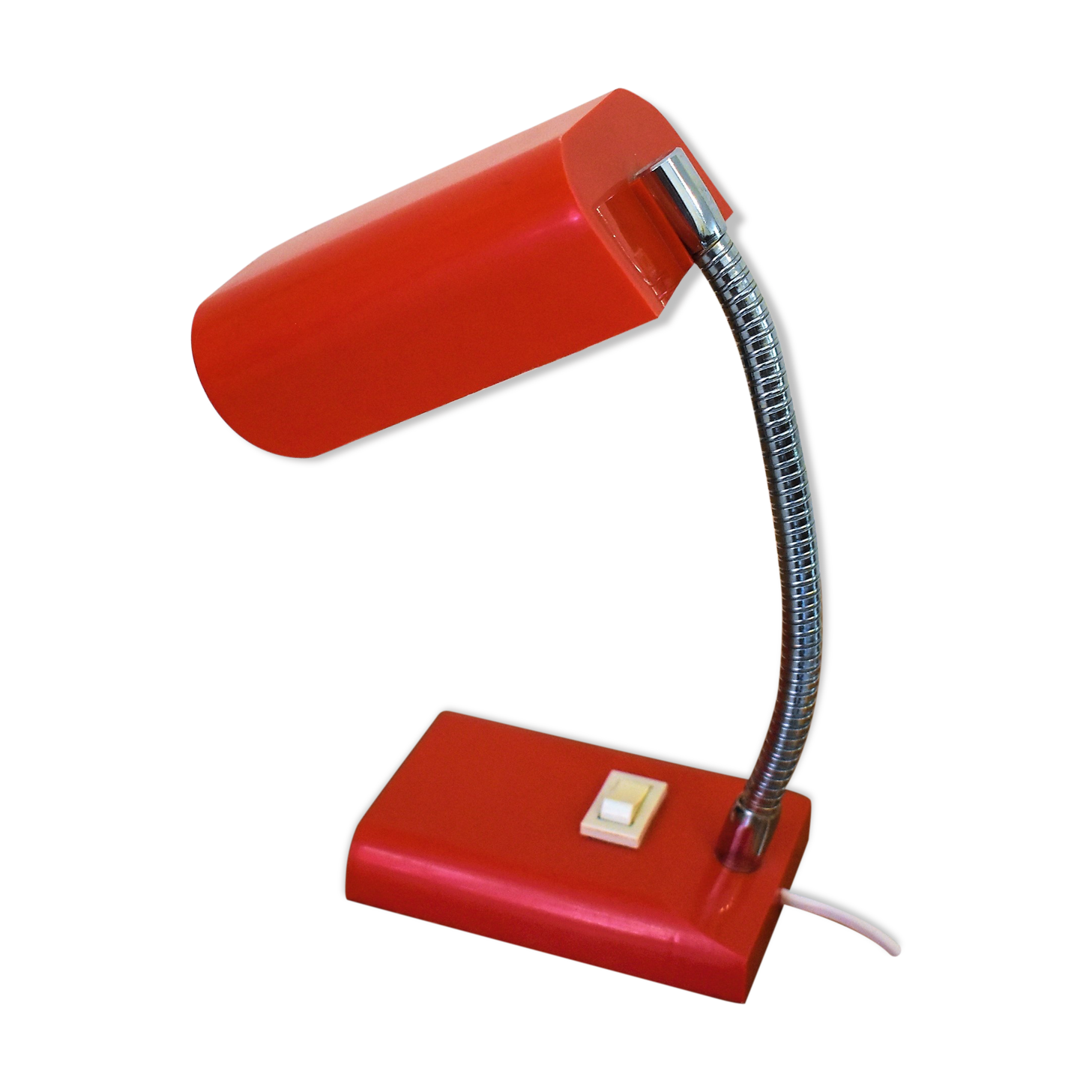 Red vintage Office lamp