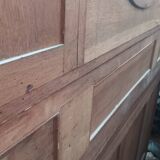 Louis XVI two-part sideboard in carved walnut