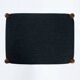 Niel O Moller teak stool 80a with black wool fabric, Denmark, 1960s