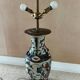 Grande Lampe Vase Chinois "Nankin" – Grès Craquelé