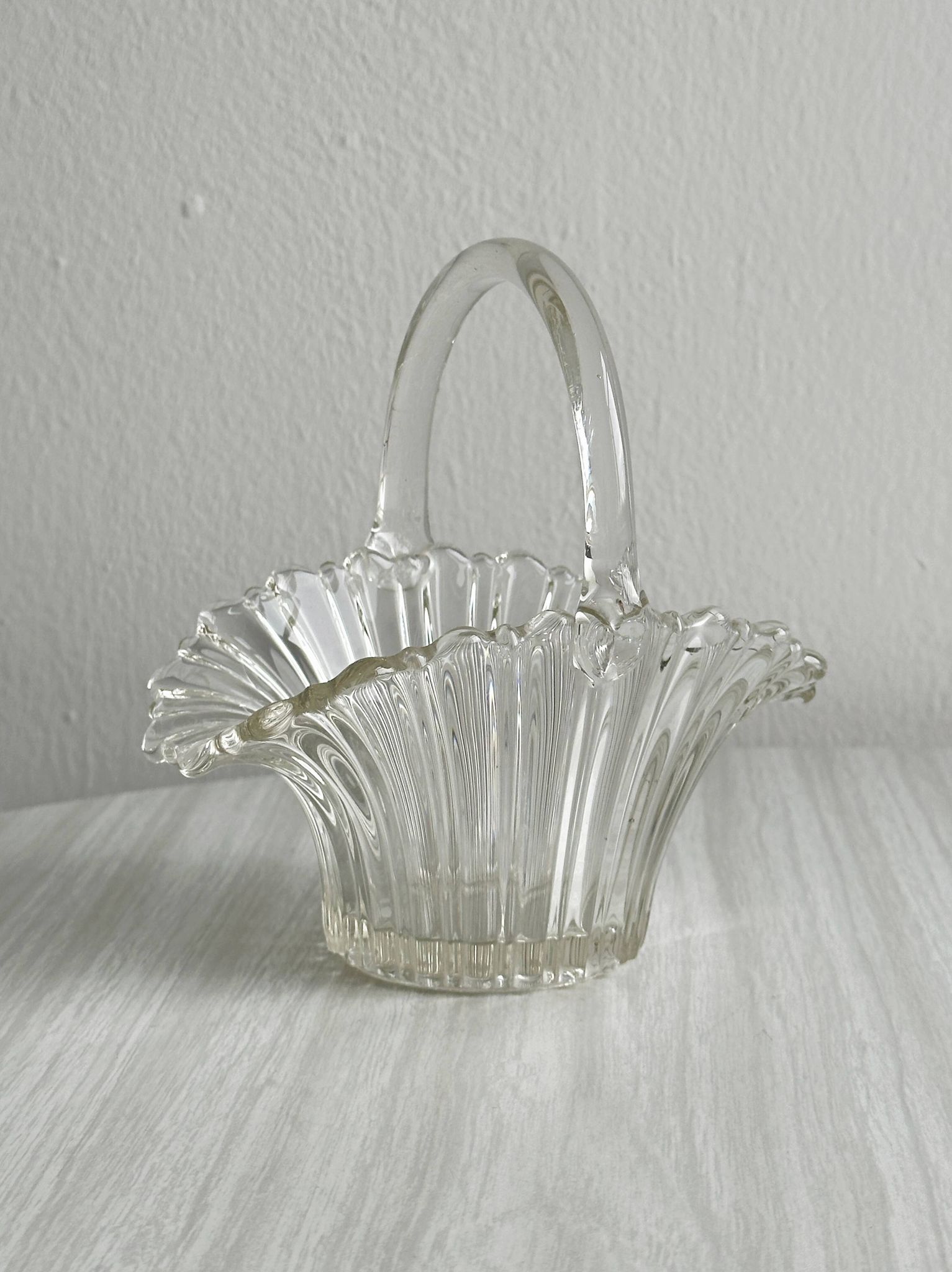 Petit panier en verre