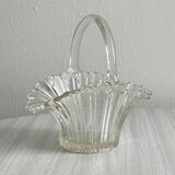 Small glass basket