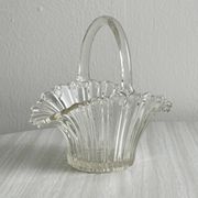 Petit panier en verre