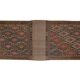 Vintage Turkish hallway rug 52x420 cm