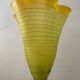Lampe vintage en pâte de verre col mouchoir