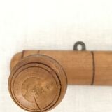 Patère wood 6 support
