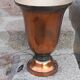 Art Deco tulip lamp in copper metal, 42.5cm from the 1930s.