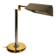 Desk lamp chrome and gold
