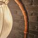 Danish pine floor lamp 1970 vintage