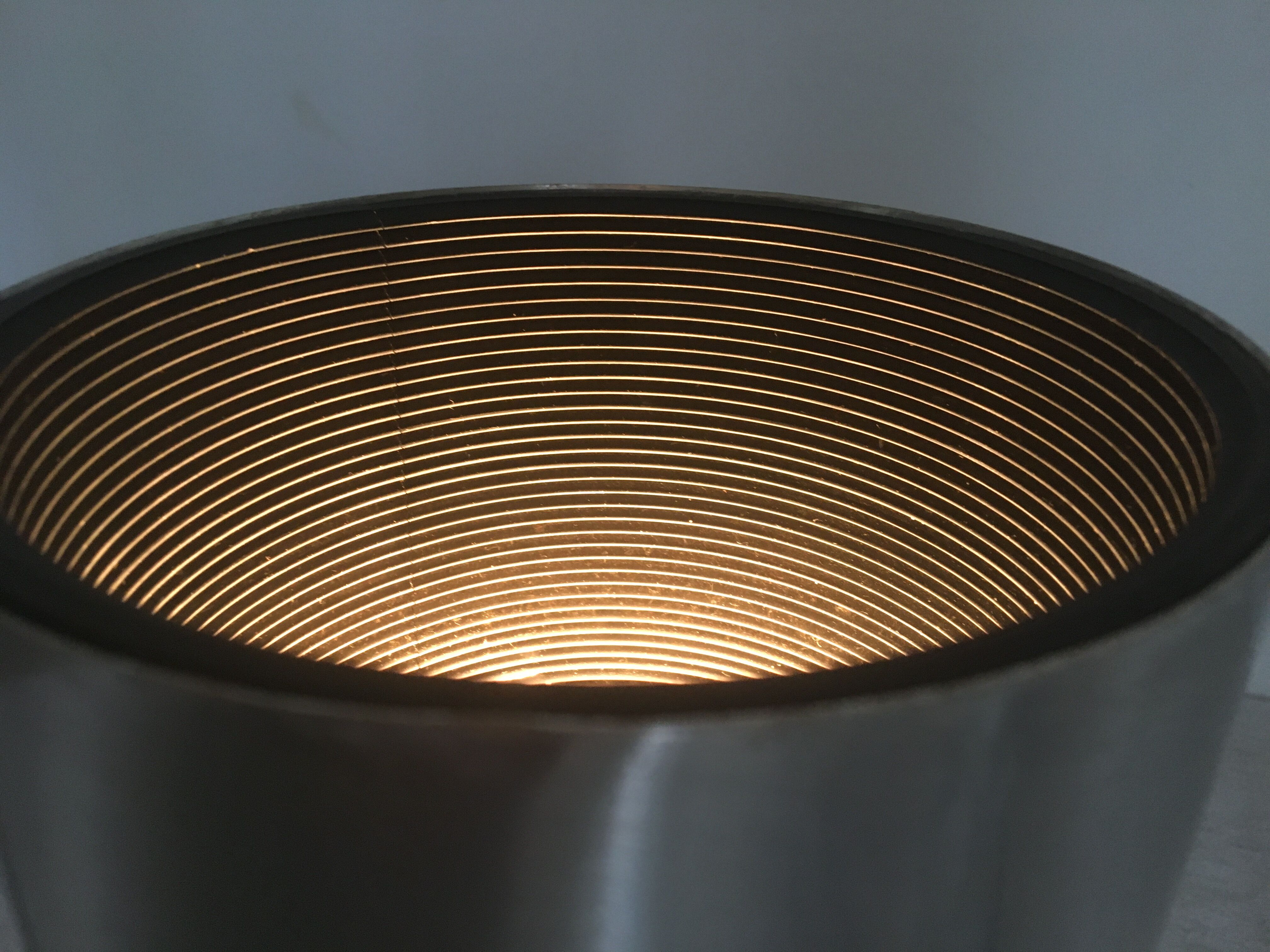 Pair of 1960/70 pipe table lamps published by Concord lighting