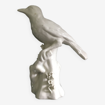 Oiseau blanc en céramique