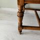 English style armchair in solid wood