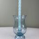 Biot bubble glass candle holder