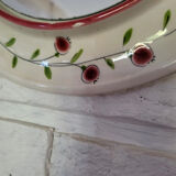 Set of 4 vintage earthenware pieces for bathroom