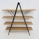 Post modern shelves cabinet , 1980s