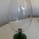 XXXL blown glass vase from Empoli 1960