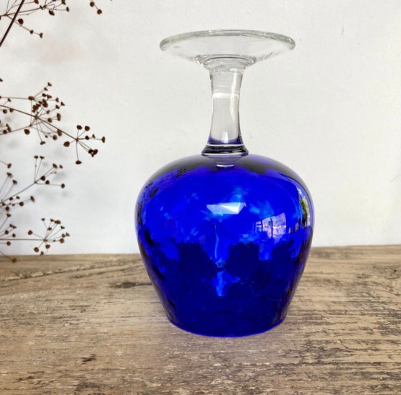 Trio of small Empoli vases