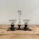 Antique cut crystal salt cellar