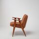 Fauteuils vintage Chierowski 366 du milieu du siècle, lot de 2