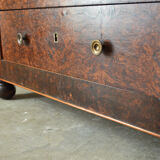 Charles X Cchest of drawers in Cedar Magnifier circa 1830