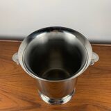 Vintage stainless steel champagne bucket, 1970