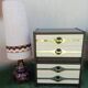 Space Age bedside tables from the 60s/70s.