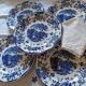 Ceramic dessert plates Italy