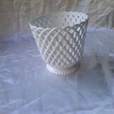 Syla 16 cm vintage white flowerpot