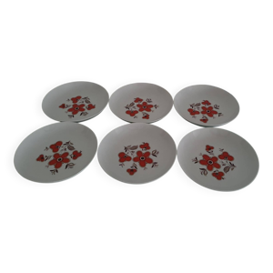 Lot de 6 assiettes creuses-