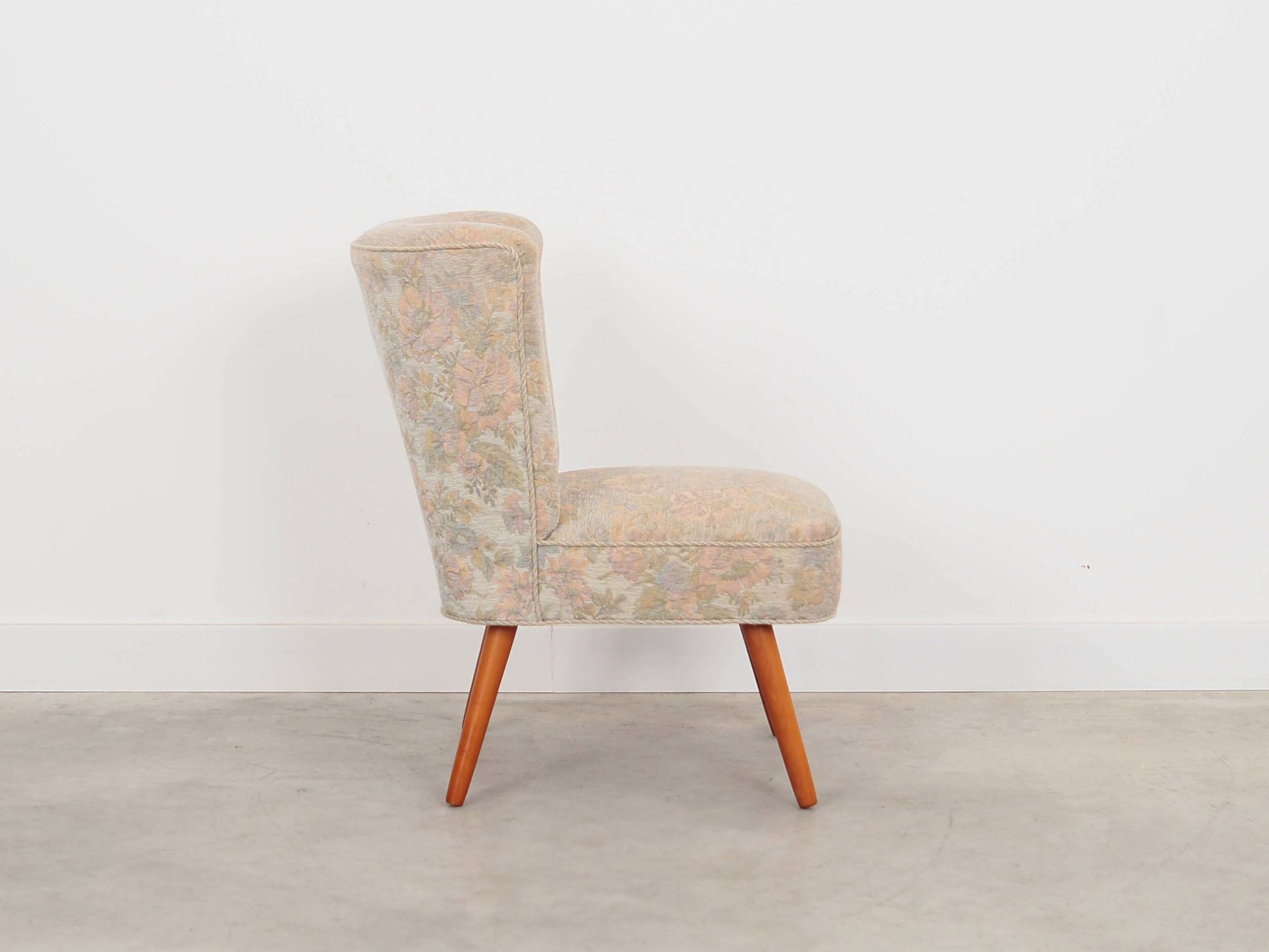 Set of two beech armchairs, Danish design, 1970s, production: Denmark
