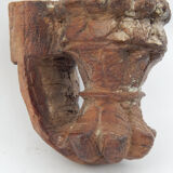 Candlestick recycled wall teak piece architecture India