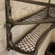 Old train luggage rack
