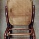 Curved wooden footrest