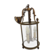 Entrance antique, vestibule lantern in gilded bronze, suspension, Louis XV style