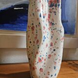 Hand enameled vase