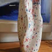 Vase émaillé main